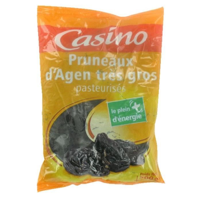 CASINO Pruneaux d'Agen sans Conservateurs - 500 g