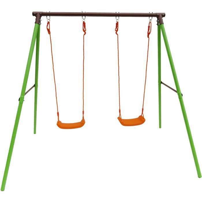 Portique acier -Polo- - 1.95m - 2 agrès