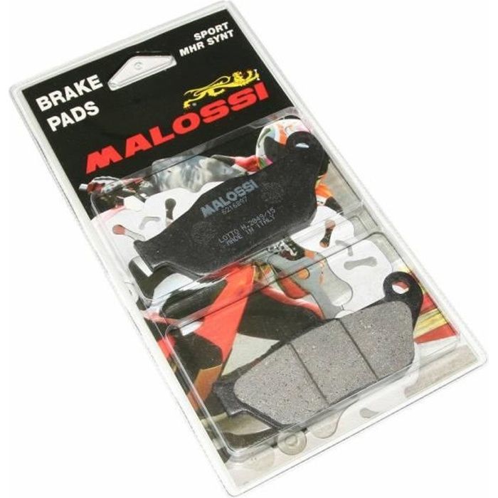 Plaquette de frein malossi sport pour yamaha 125-250 xmax 2006+2009 av - mbk 125-250 skycruiser 2006+2009 av