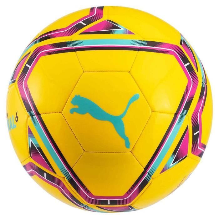 Ballon de football Puma Final 6 MS Training jaune / bleu / rouge