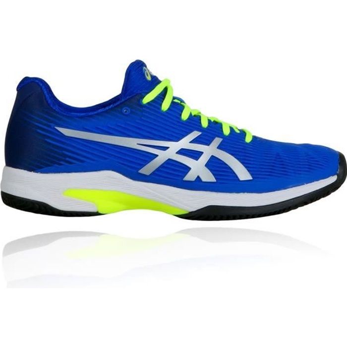 Asics Hommes Solution Speed FF Clay Chaussures De Sport En Salles Basketss Bleu