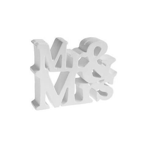 Marque-place mariage: Mr et Mrs (x1) REF/5260