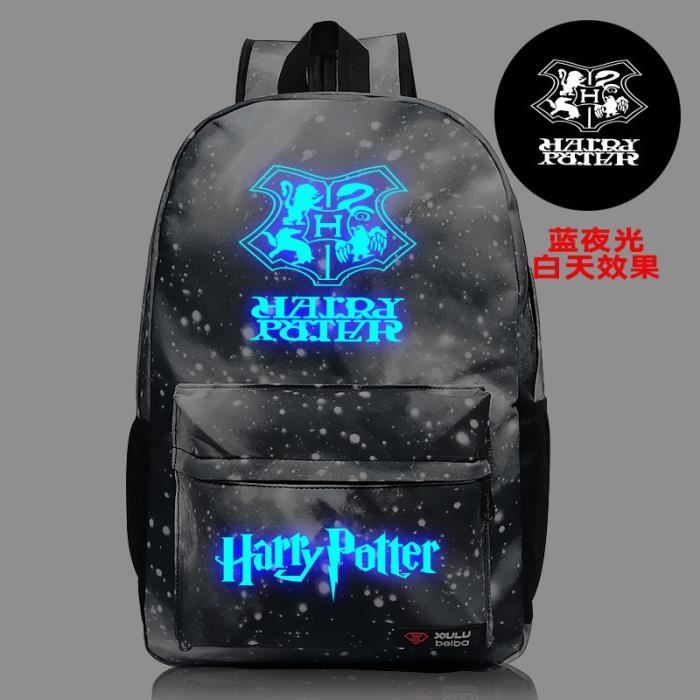 MOBIGARLAN Sac à Dos - Sac d'École cartable étudiant Harry Potter imprimé pour enfant adolescent modèle 21