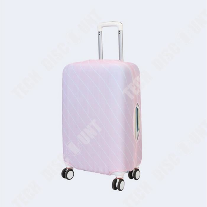 TD® Stretch Trolley Case Coffre Valise Rose S