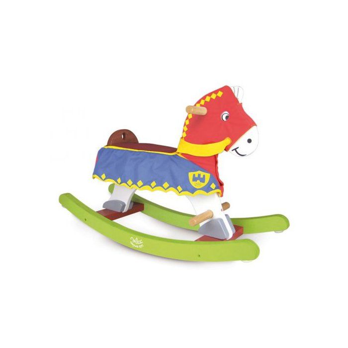 Cheval Bascule Perceval Avec Tunique En Tissu