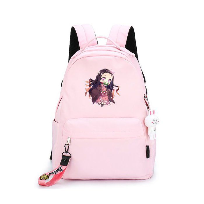 Sac à Dos Métallisé Imprimé Rose - Pour Ordinateur Portable Jusqu'à 17" - Toile Polyester 340g - Bretelles Réglables - Idéal école, Voyage, Sport - 8