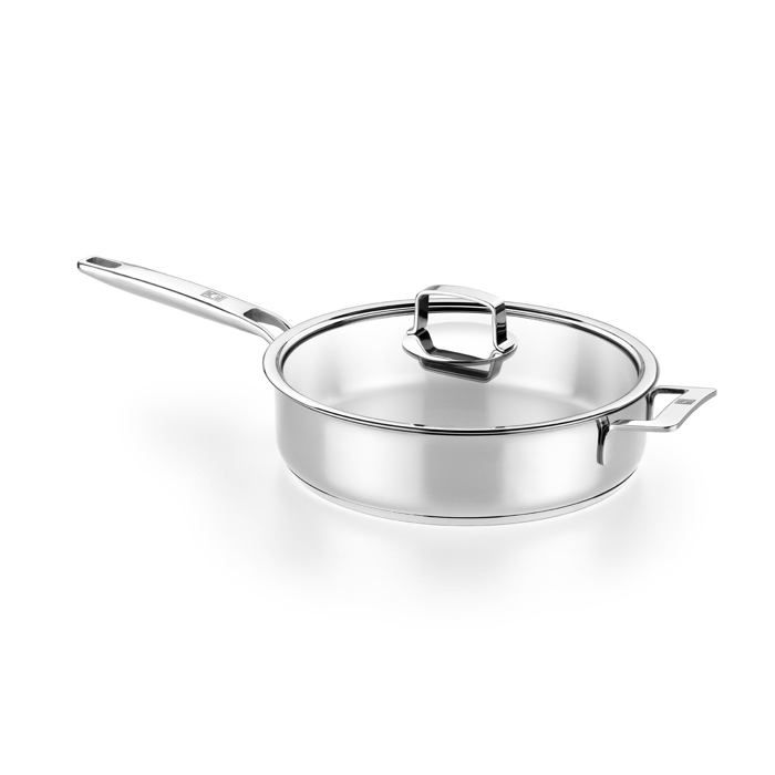 Faitout - BRA - SIGNATURE - 3 5 L - Inox 18/10 - Triple fond Full Induction Faitout - BRA - SIGNATURE - 3 5 L - Inox 18/10 - Triple fond Full Induction