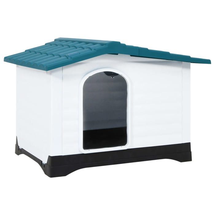 Niche pour chien - vidaXL - Bleu - 90 5x68x66 cm - Polypropylène