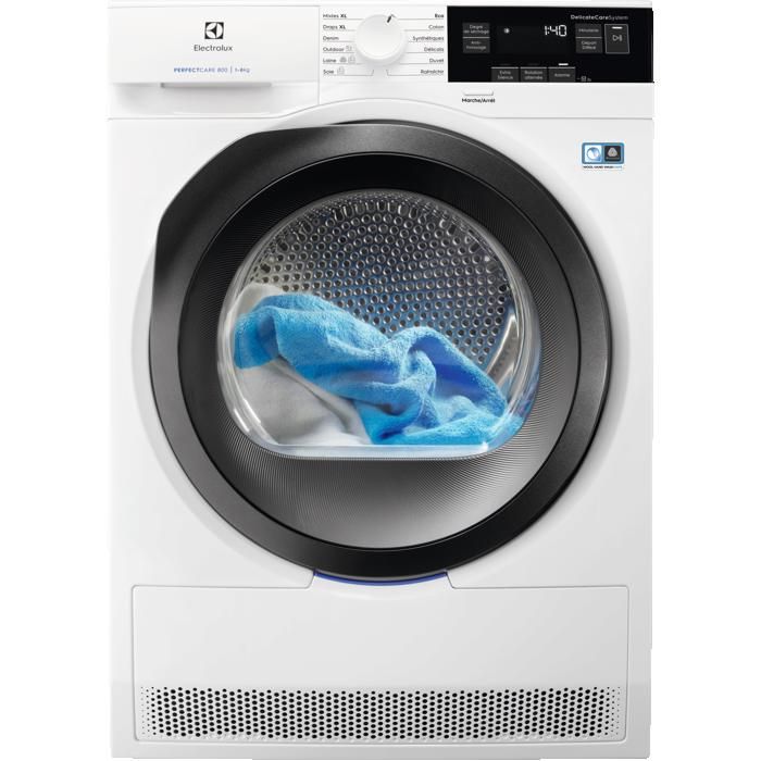 Electrolux Sèche linge Pompe à chaleur PerfectCare 800 8 kg EW8H4823RE - vue 2