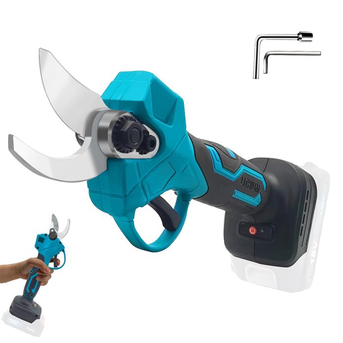 Sécateur Électrique Sans Fil pour Batterie Makita 18V ∅30mm Élagage Jardin Outil Nu (50 caractères)