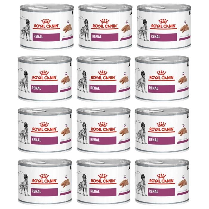 Royal Canin Renal Dog boîte de 12 x 200 g Royal Canin Renal Dog boîte de 12 x 200 g