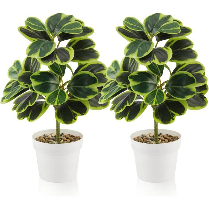 2 Pcs Plantes Artificielles Interieur Petite Plante Artificielle[AT209]