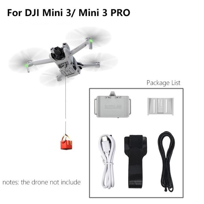 Pour Mini 3-3 Pro - Lanceur de système Airdrop pour DJI , cadeau'appât de pêche, dispositif de livraison de s