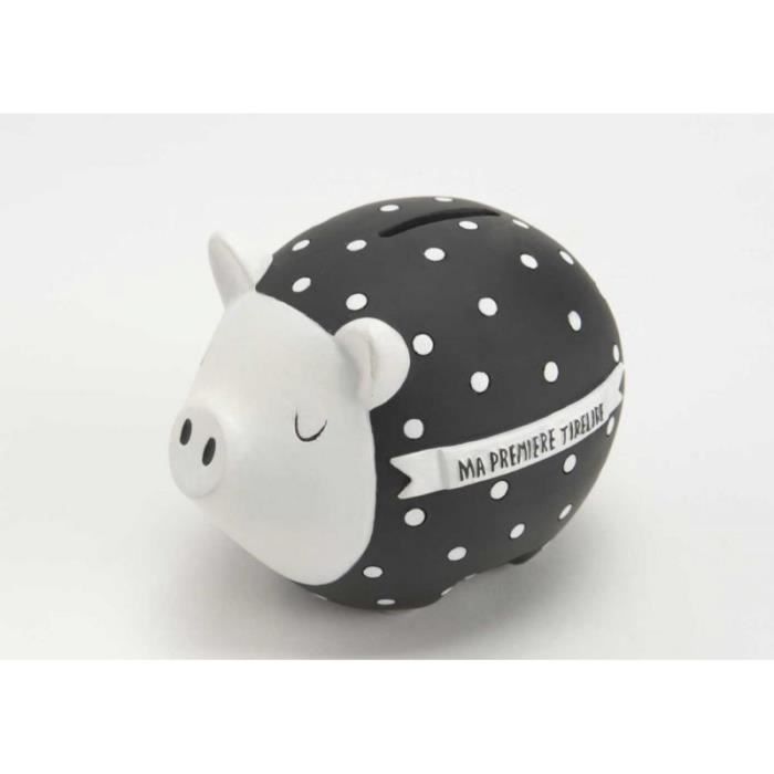 Tirelire Cochon Bebe Moderne Gris Cdiscount Maison