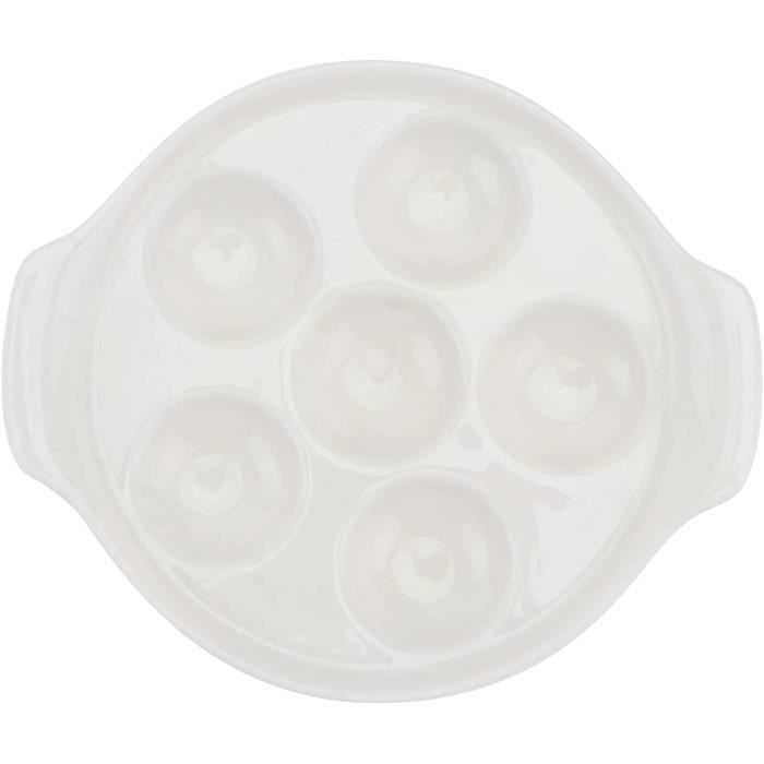 Plaques à Escargots En Inox 12 Trous - Lot De 4 Pour Service Fruits De Mer