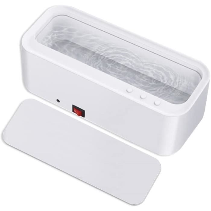 Nettoyeur Ultrasonique Lunettes Rose - Machine De Nettoyage Automatique Pour Bijoux, Appareils