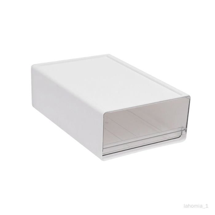 Boîte De Rangement En Plastique Pour Sous-Vêtements Ou Chaussettes, Organiseurs 6 Compartiments