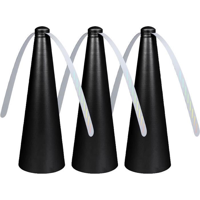 Ventilateurs Anti-Mouches Lot de 3 Électrique Répulsif à Pales Multi-Insectes sans Produits Chimiques Ventilateur Anti