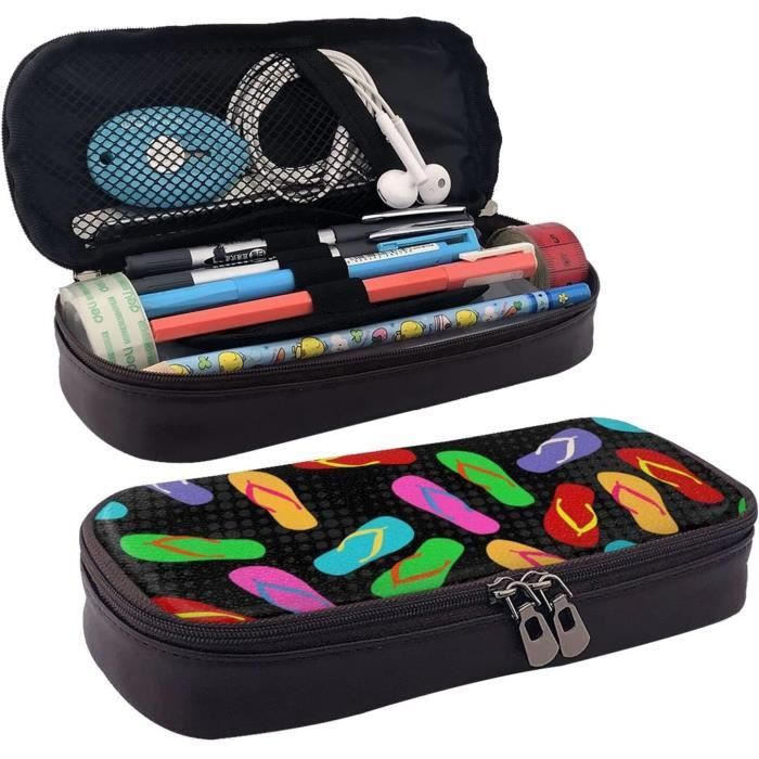 10 Sacs Tissu à Peindre Enfant + 12 Feutres, 4 Modèles, 30 Stickers | Kit Bricolage Créatif Trousse Personnalisable Cadeau Anniversaire