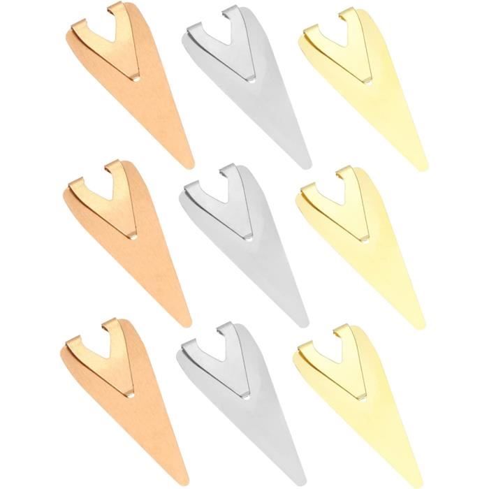 Lot De 100 Trombones En Forme De Feuille Pour éviter De Glisser