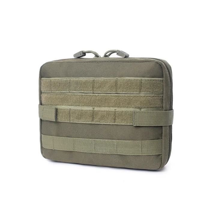 Sac Tactique Premiers Secours Molle – Poche Médicale Armée Noir
