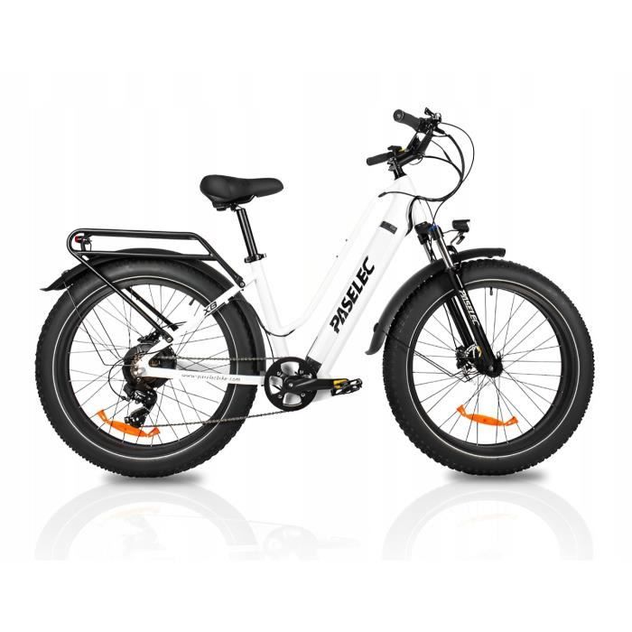 Vélo électrique Paselec TX8 45KM-H 750W 19.2AH BAFANG 48V roue aluminium 26\
