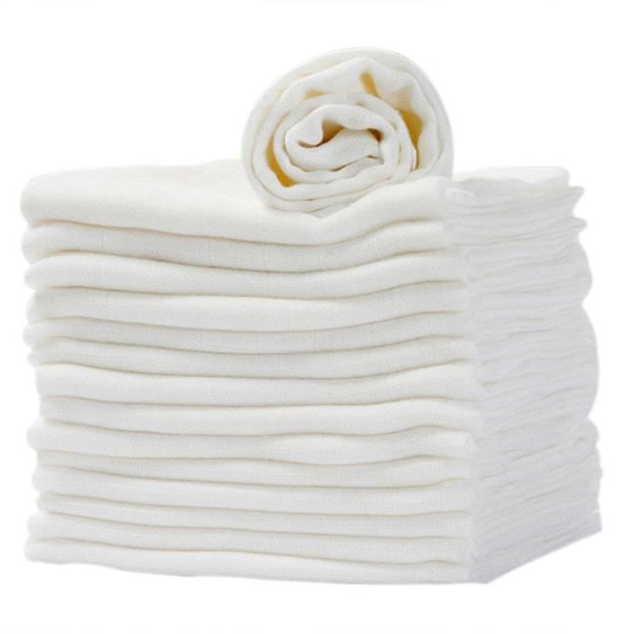 Vt0210 Jiyaru Lot De 6 Pcs Lange Bebe Mousseline En Fibre De Bambou Double Ultra Douce 50 70 Cm Cdiscount Puericulture Eveil Bebe
