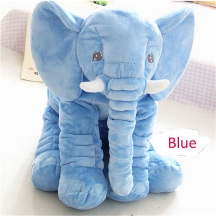 Doudou plat pour bébé garçon éléphant bleu cadeau naissance - Cdiscount  Puériculture & Eveil bébé