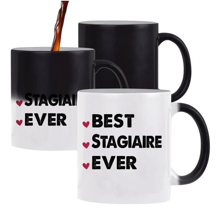 Mug magique Best Stagiaire Ever Idée Tasse Cadeau Travail Boulot