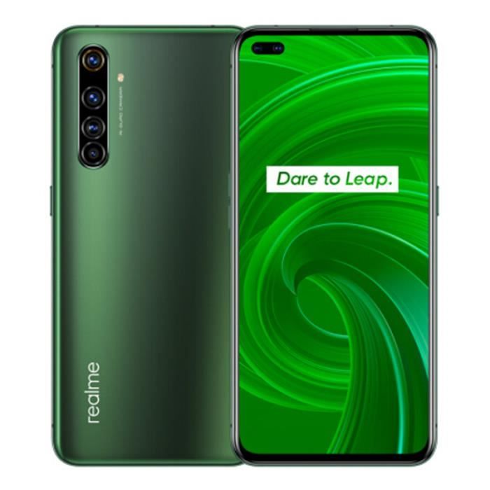 Top achat T&eacute;l&eacute;phone portable Realme X50 Pro Vert 8 Go + 128 Go 5G Version pas cher