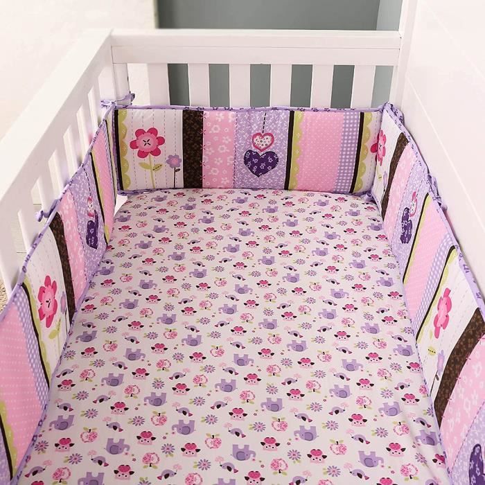 Tour De Lit Bebe Doublure De Lit De Bebe Pare Chocs De Lit De Bebe Autour De La Protection Securite Des Tout Petits Pare Choc 765 Cdiscount Puericulture Eveil Bebe