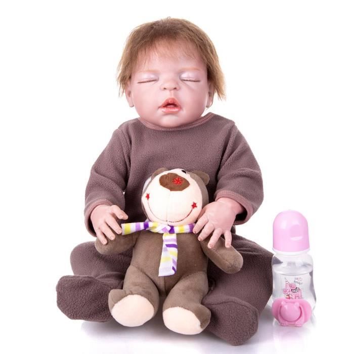 Reborn Fille Poupees Dormir 57 Cm Tout Silicone Corps Bebe Realiste Poupee Nouveau Ne Pour Vente En Gros Enfants Cadeau D Anniversa Cdiscount Jeux Jouets Reborn Fille Poupees Dormir 57 Cm Tout Silicone Corps Bebe Realiste Poupee Nouveau Ne Pour Vente En Gros Enfants Cadeau D Anniversa Cdiscount Jeux Jouets