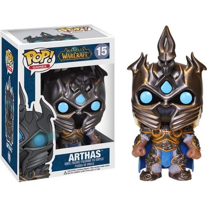 Figurine Funko Pop! World of Warcraft: Arthas - 15 -cadeau gift jouet  Ornements - Cdiscount Jeux - Jouets