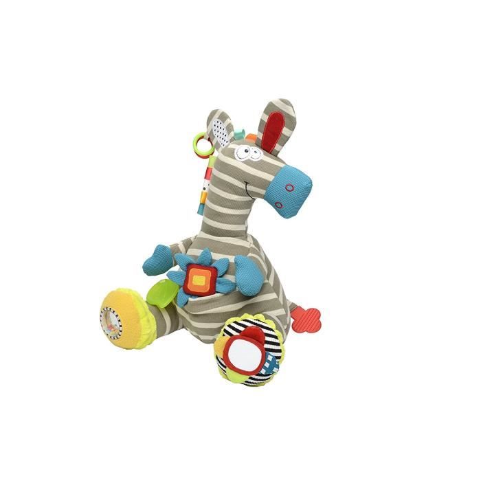 Dolce Peluche Jouet D Eveil Le Zebre Cdiscount Jeux Jouets