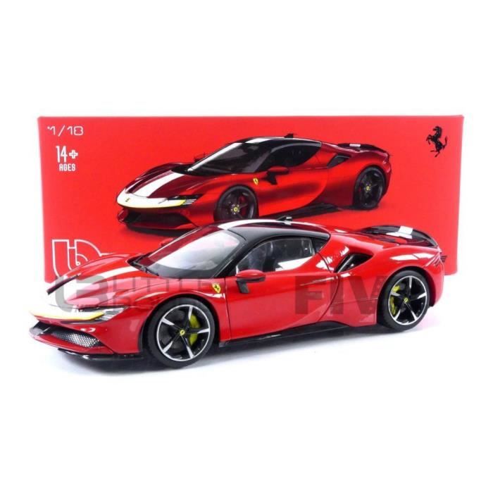 Voiture Miniature de Collection BBURAGO 1 18 FERRARI SF90