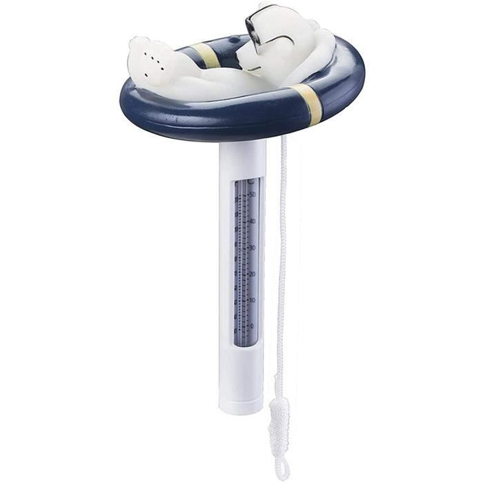 Thermomètre Flottant Pour Piscine Aquarium Thermomètre Grand Affichage Thermomètre De Bassin