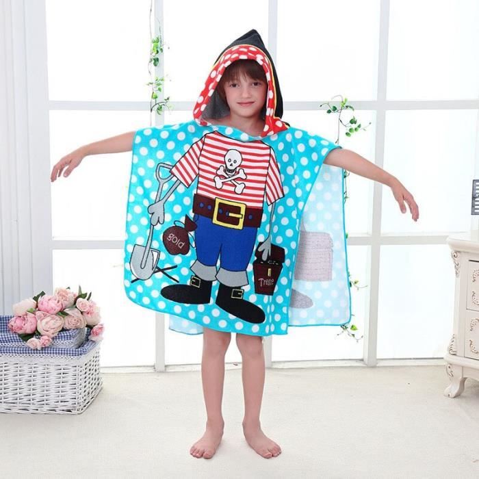 Poncho de bain enfant ou serviette de plage