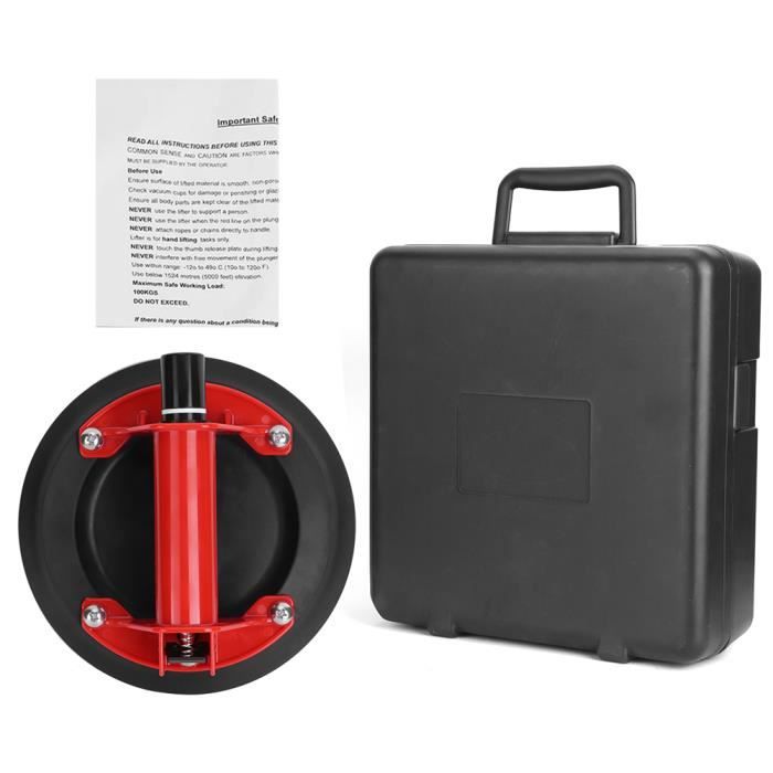 Ventouse Sous Vide à Filetage Femelle Pour Seau De Médicaments, Verre, Base De Montage En Métal, Pompe à Main, Ventouse En Verre, M6, M8, 150 ", 1/4", 3/8mm, 1 Pièce