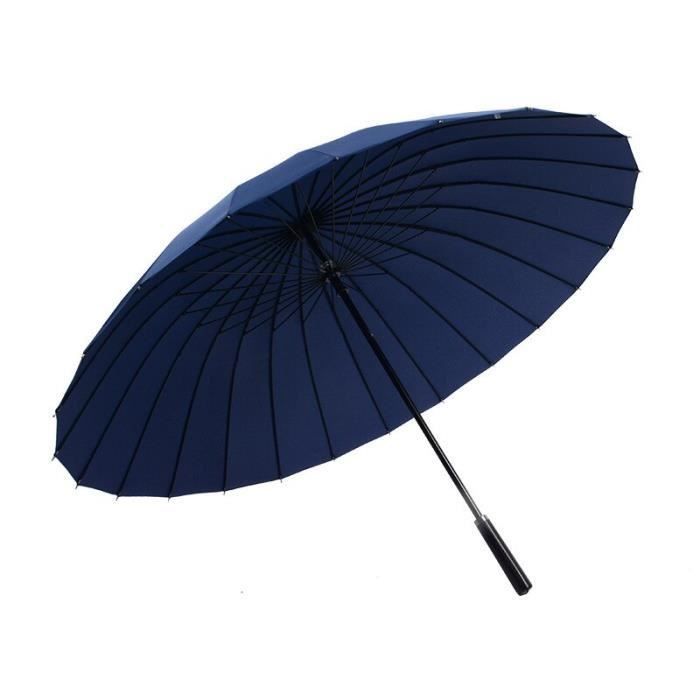 Parapluie de golf manuel résistant au vent - violet