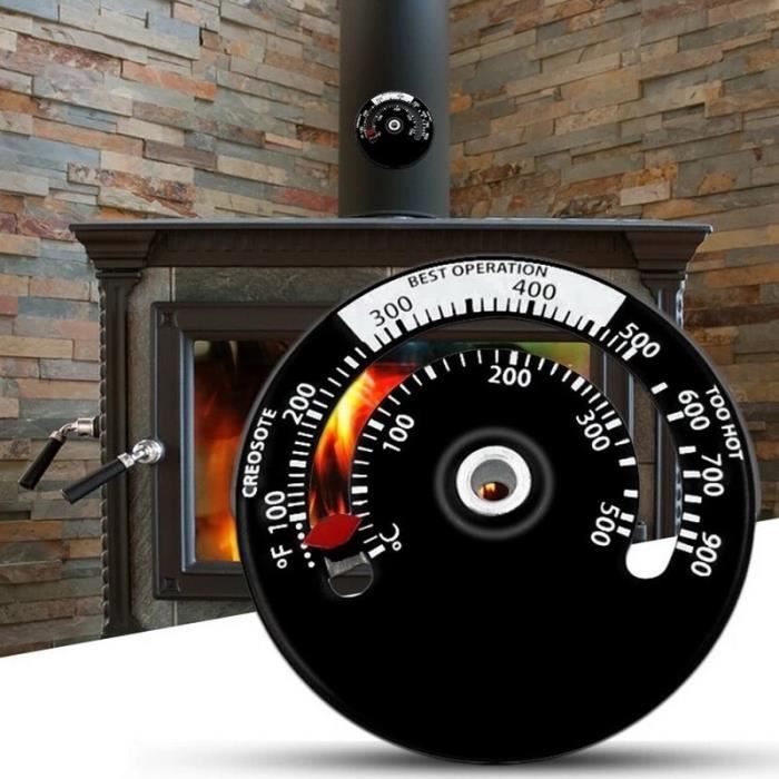 Thermomètre de cheminée de Poêle à bois - Cdiscount