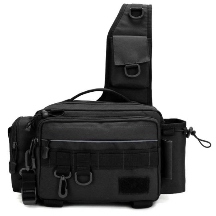 JINSBON Étui de rangement pour moulinet de pêche, sac de rangement portable et étanche pour moulinet de pêche, sac de transport pour matériel de pêche à la carpe - L