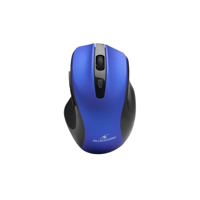 Souris Sans Fil – BLUESTORK – OFFICE 75 – Rechargeable – PC/MAC – Bleu