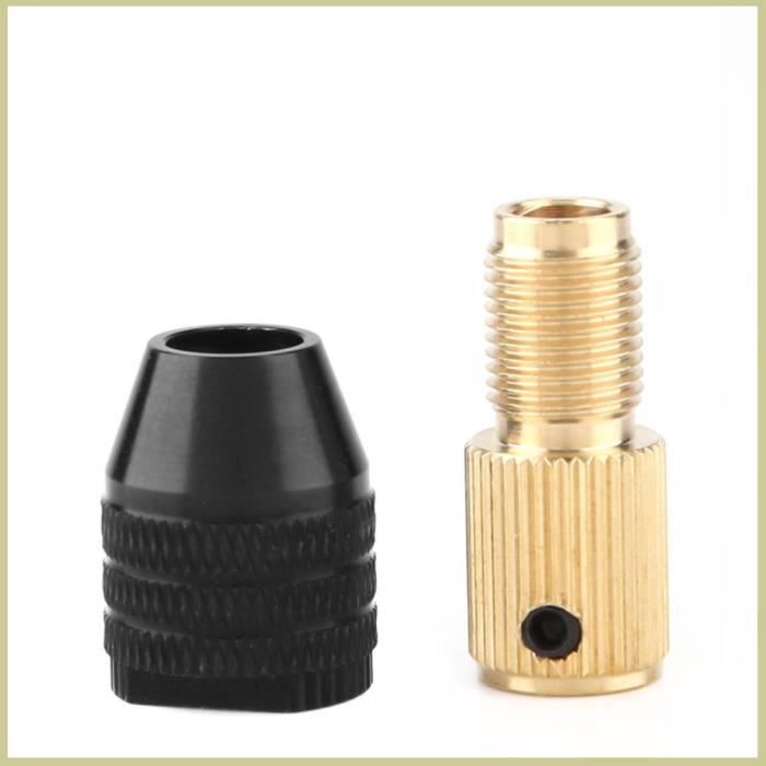 Adaptateur Chuck Collet Mini Pour Perceuse - Mandrin De Serrage 1.0 à 3.2 Mm, Idéal Pour Les Petits Travaux De Précision