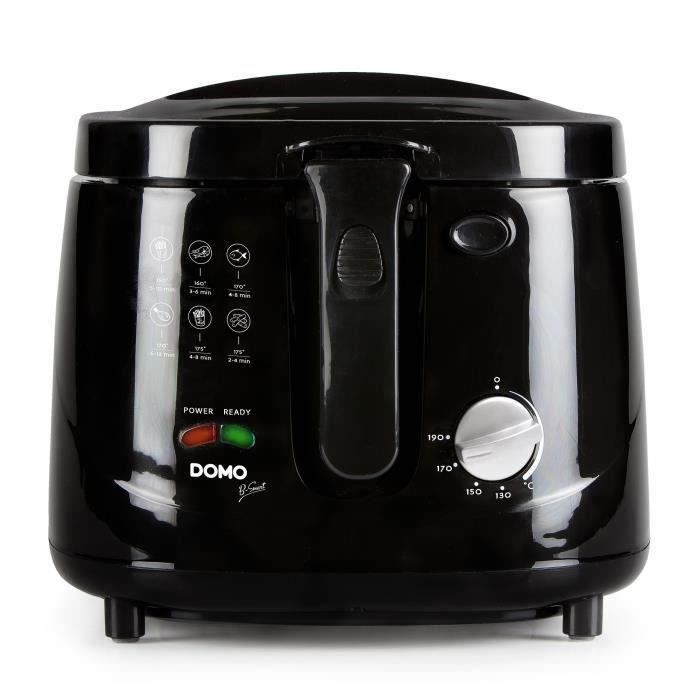 SHOT CASE - DOMO DO461FR Friteuse électrique classique - Noir