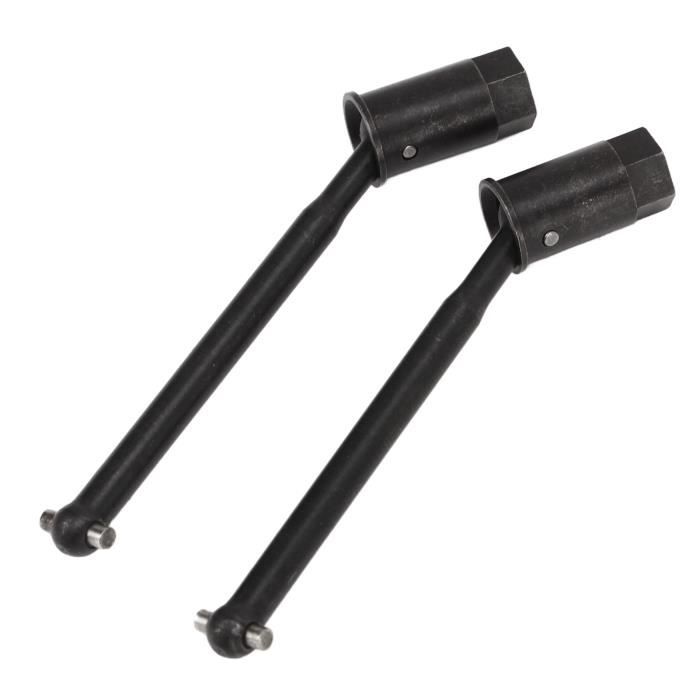 Yinhing Essieu de Roue en Acier argenté, 4 Pièces, Tasse d'arbre d' entraînement pour HSP /10 RC, Accessoires de Voiture Légers et Faciles à Installer