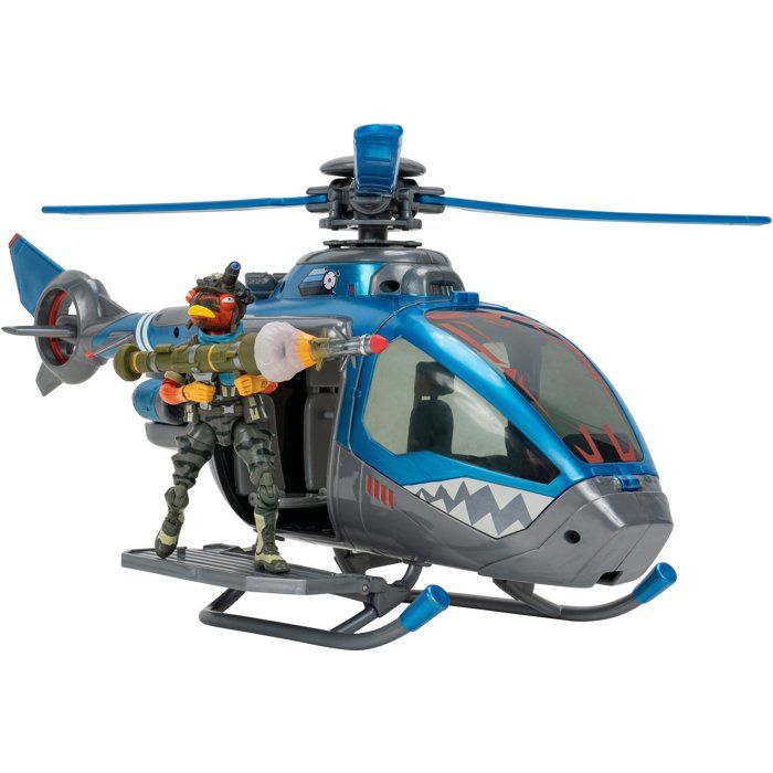 Véhicule The Choppa FORTNITE 50 cm figurine Triggerfish incluse lumières LED