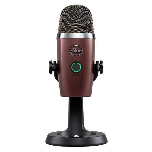 Microphone USB Blue Yeti Nano Premium pour Enregistrement Streaming Gaming Podcast sur PC ou Mac - Rouge - Blue Microphones