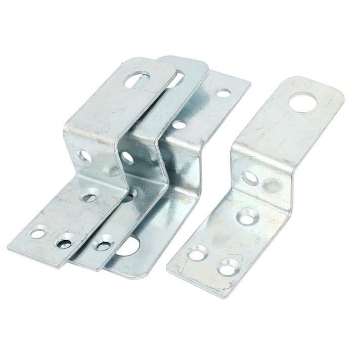 Équerres D'assemblage KeyMet – 25x25x18mm, Angle Réglable, Lot De 100, Acier Zingué