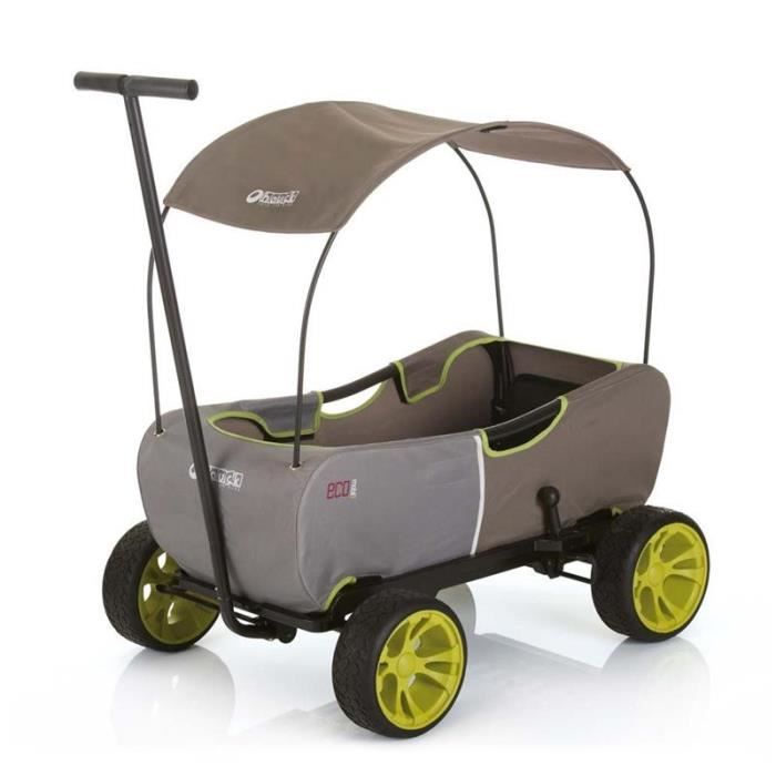 Chariot à tirer - HAUCK - T-93108 - Mixte - Marron - Multicolore - Enfant - 3 ans - Eco Mobil
