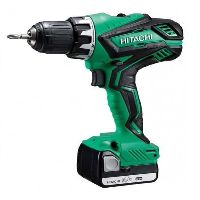 Hitachi Perceuse Visseuse 13mm 14 4v 1 5ah Li Ion Led 47nm Ds14djl Achat Vente Perceuse Hitachi Perceuse Visseuse Cdiscount